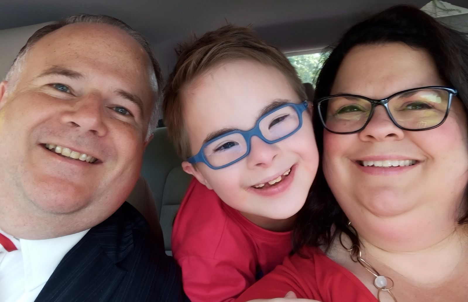 Eric and Jenny Melton with their son